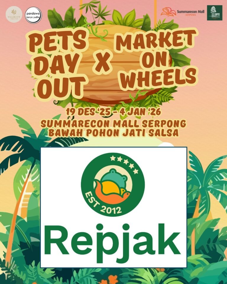 pameran hewan reptil di Summarecon Mall Serpong